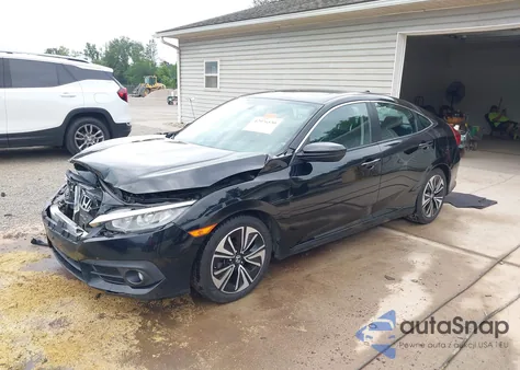 2016 Honda Civic Ex-L from USA, damaged, VIN 2HGFC1F79GH631753
